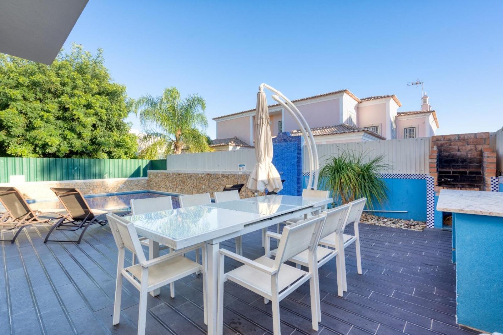 Full Private 300Sqm Villa Jacuzzi Heated Pool Ideal & Quiet Location อัลบูเฟรา ภายนอก รูปภาพ